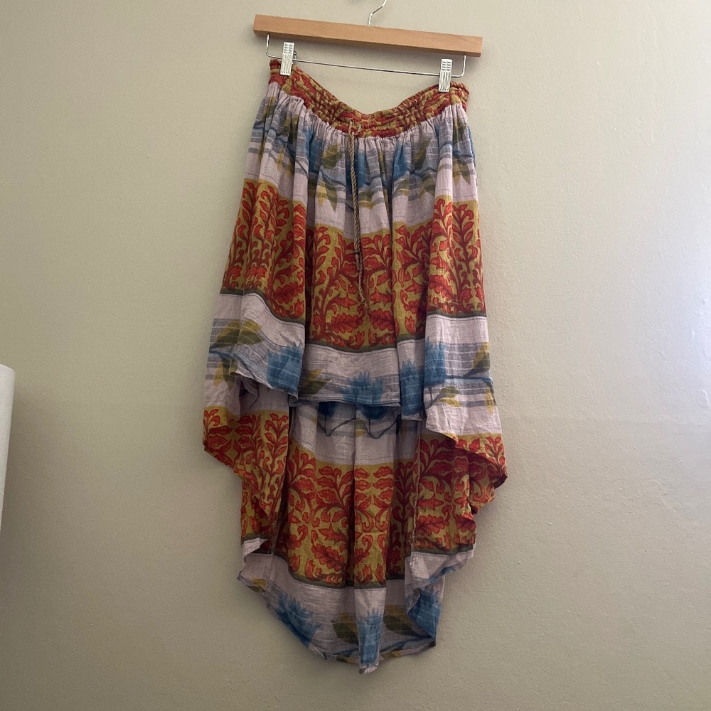 Free People Hi-Low Skirt
